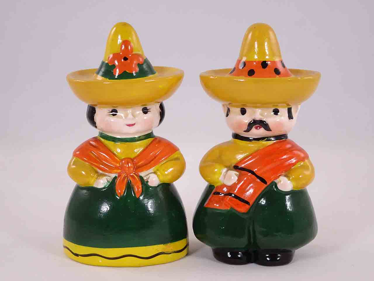 Josef Originals Nationalities salt and pepper shaker series - Mexico