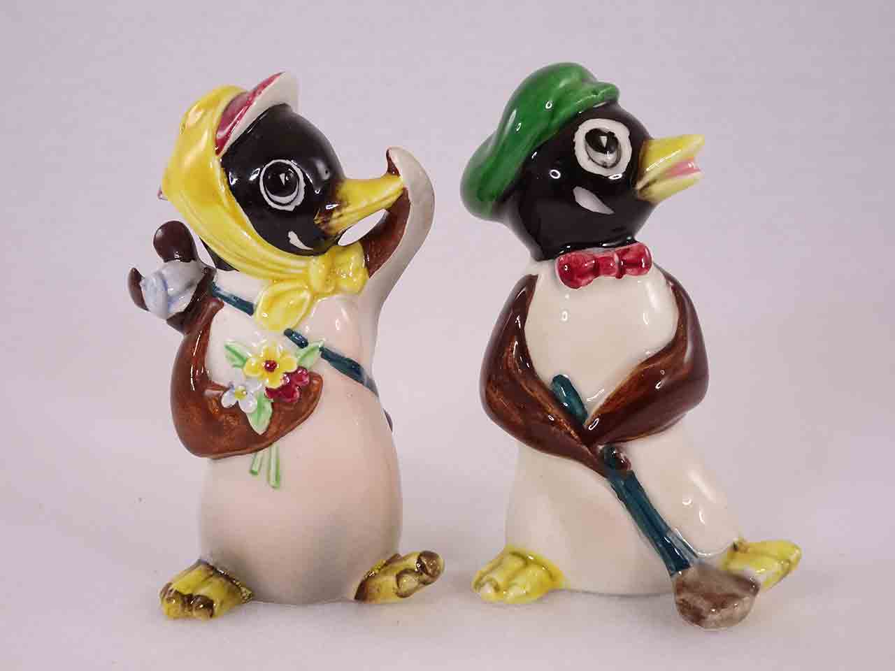Penguins salt and pepper shakers