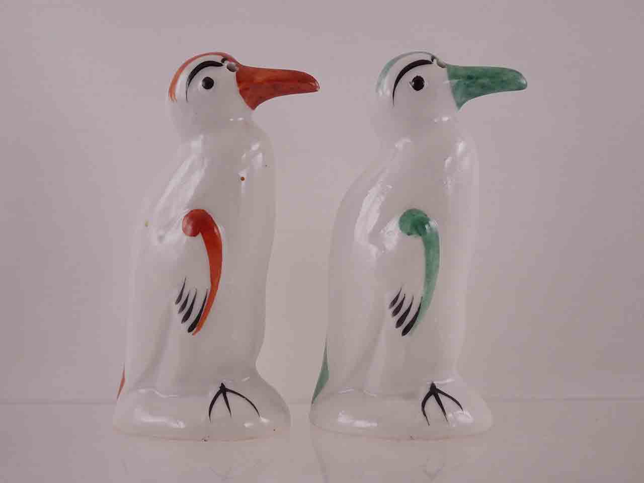 Limoges France penguins salt and pepper shakers