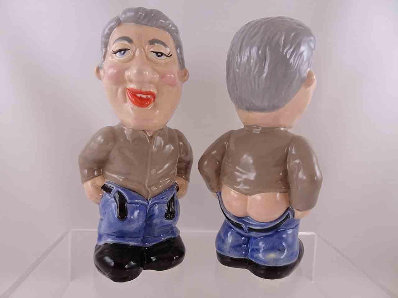 Bill Clinton by Jean Grief salt and pepper shakers
