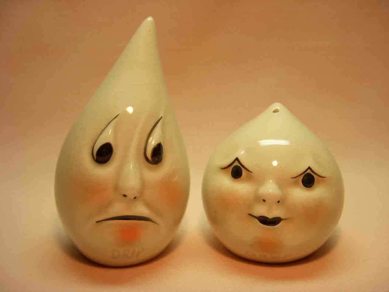 Vallona Starr Drip and Drop salt and pepper shakers