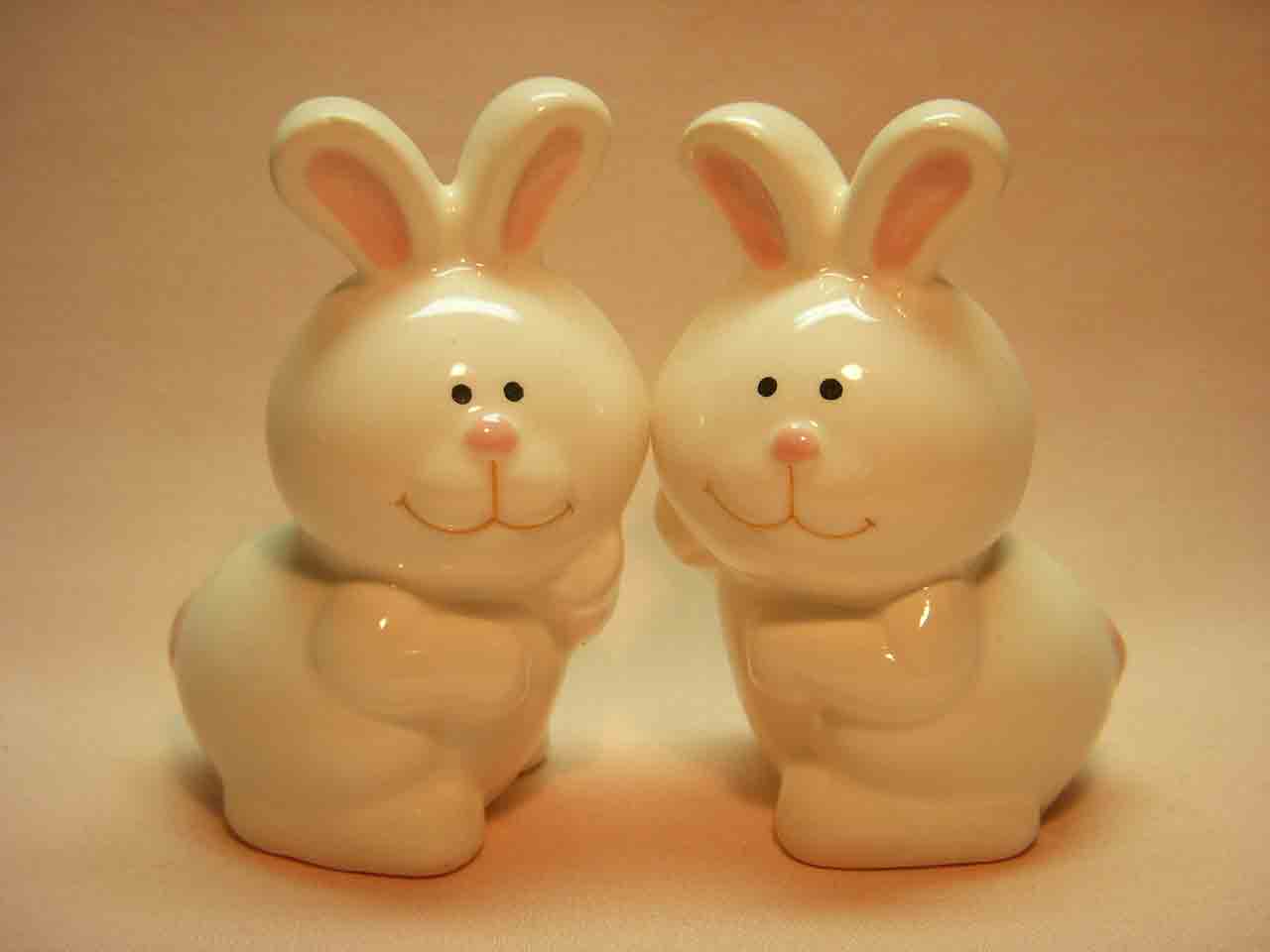 Josef Original animals salt and pepper shakers series - rabbits